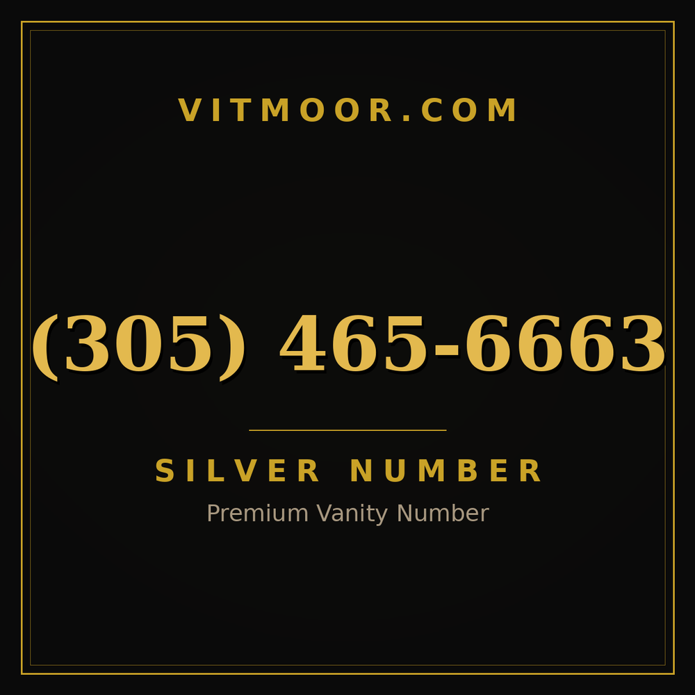305 465-6663