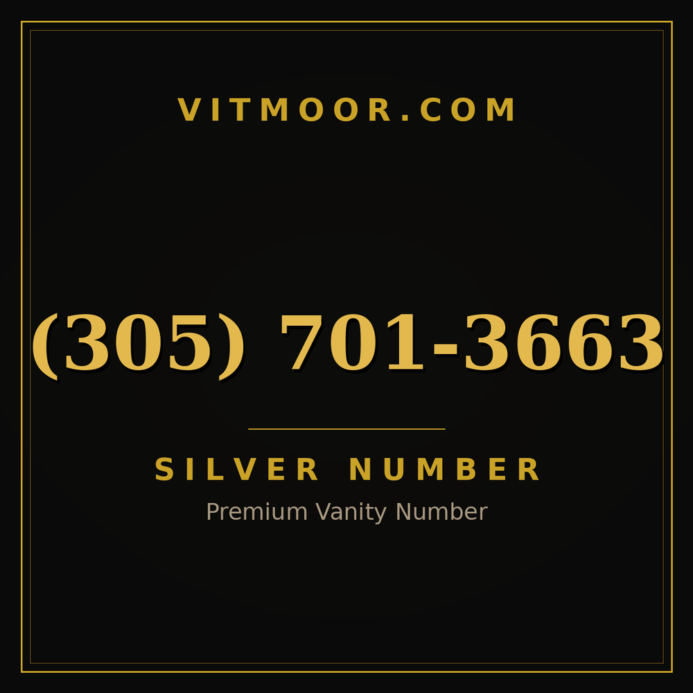 305 701-3663