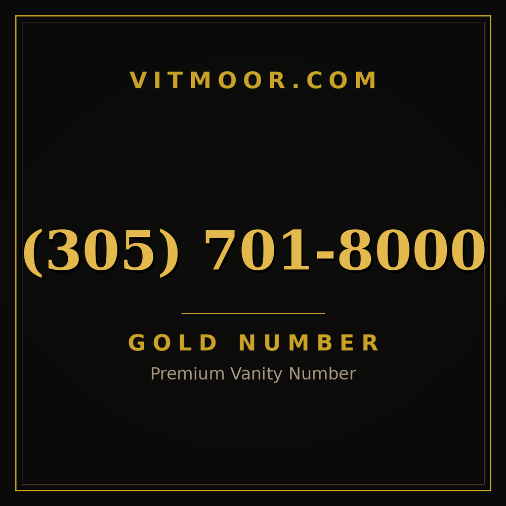 305 701-8000