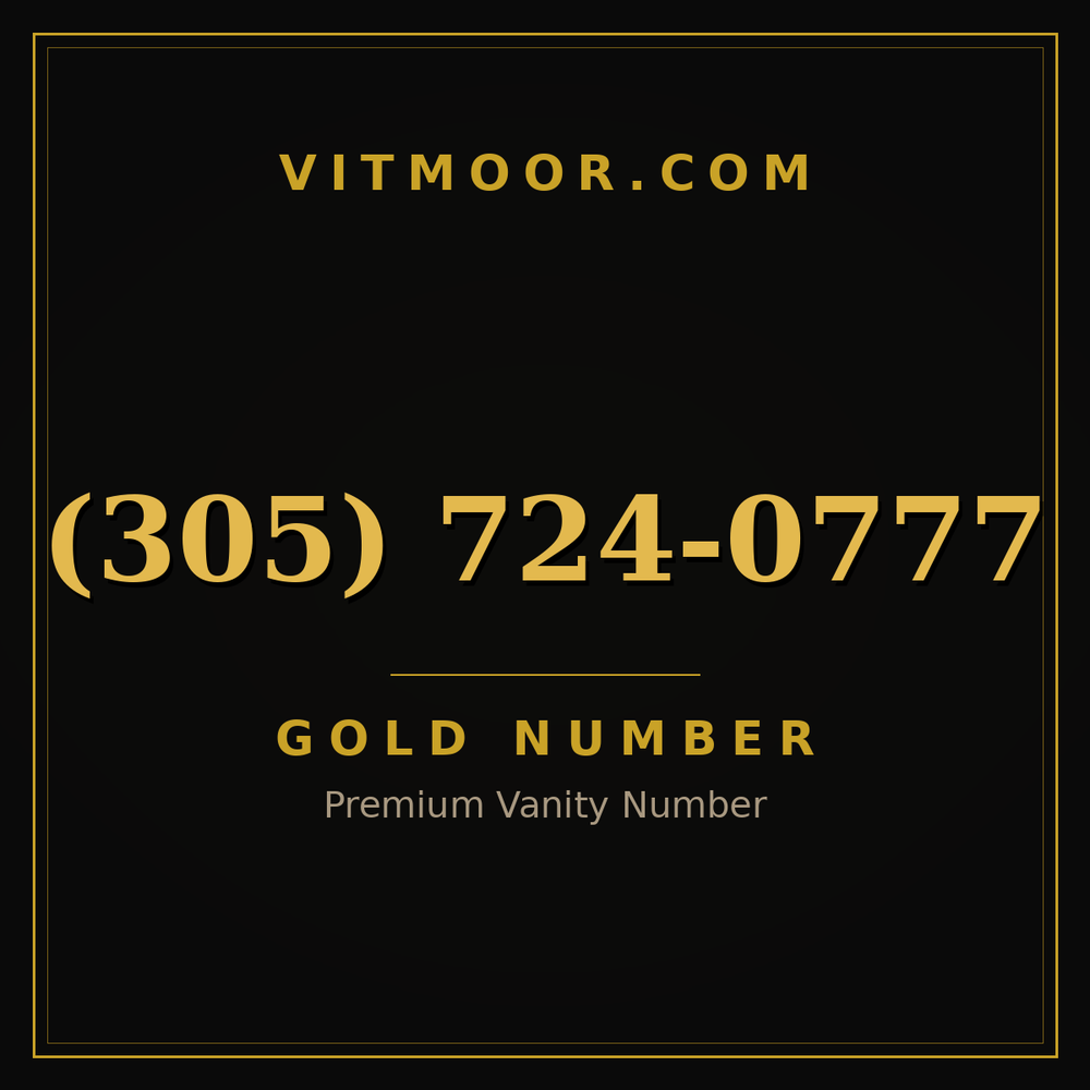 305 724-0777