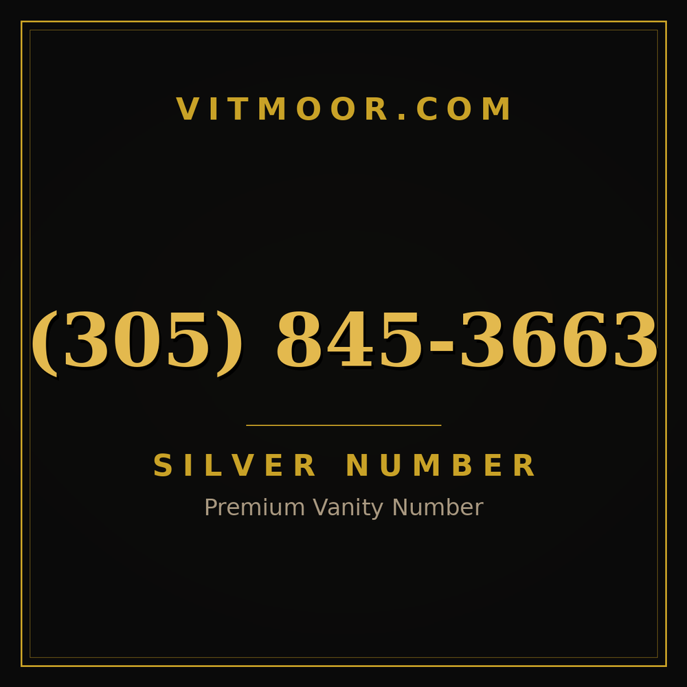305 845-3663