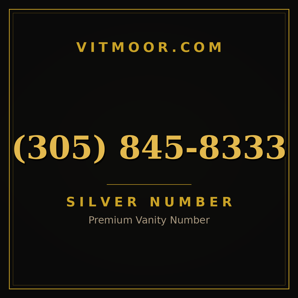 305 845-8333