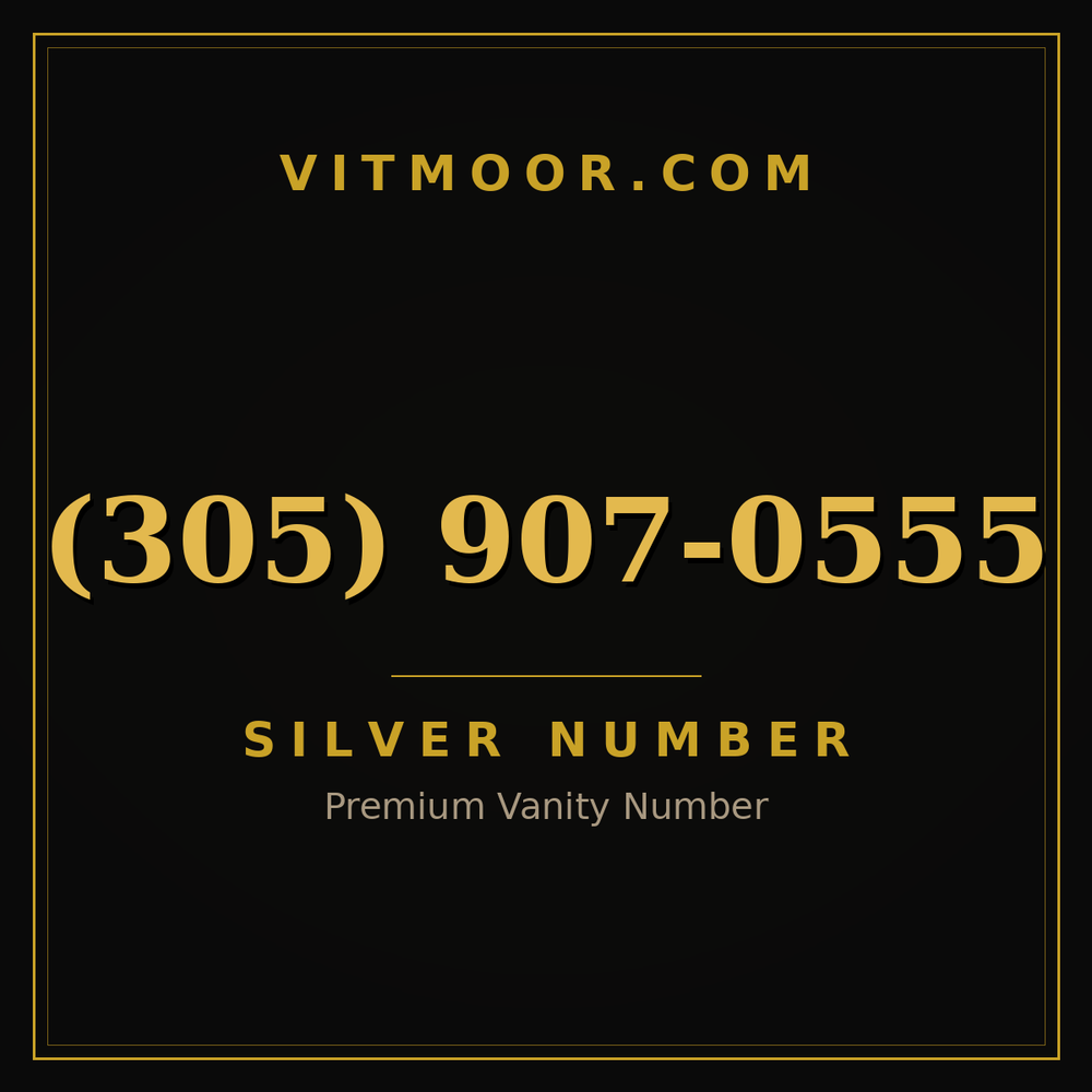 305 907-0555