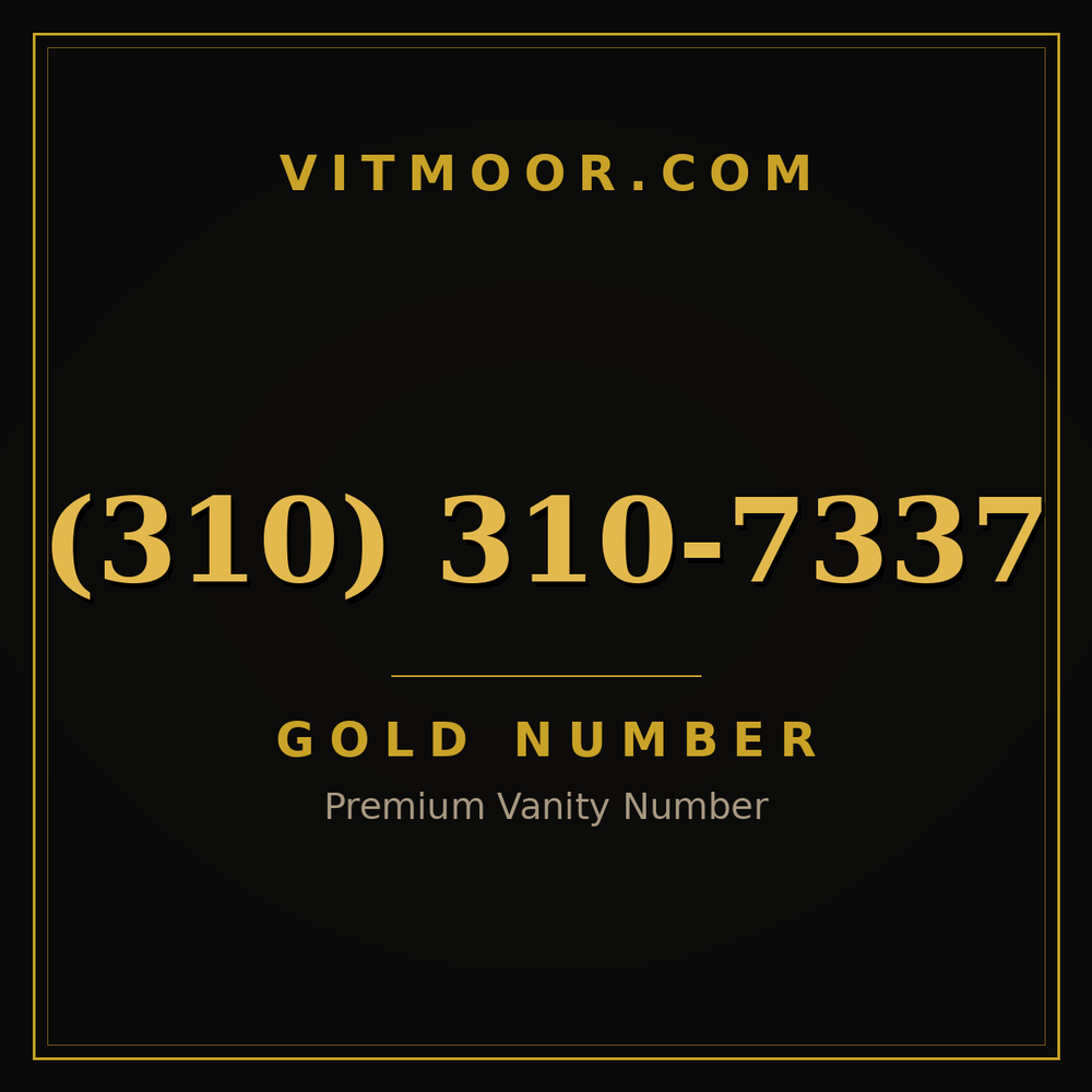 310 310-7337