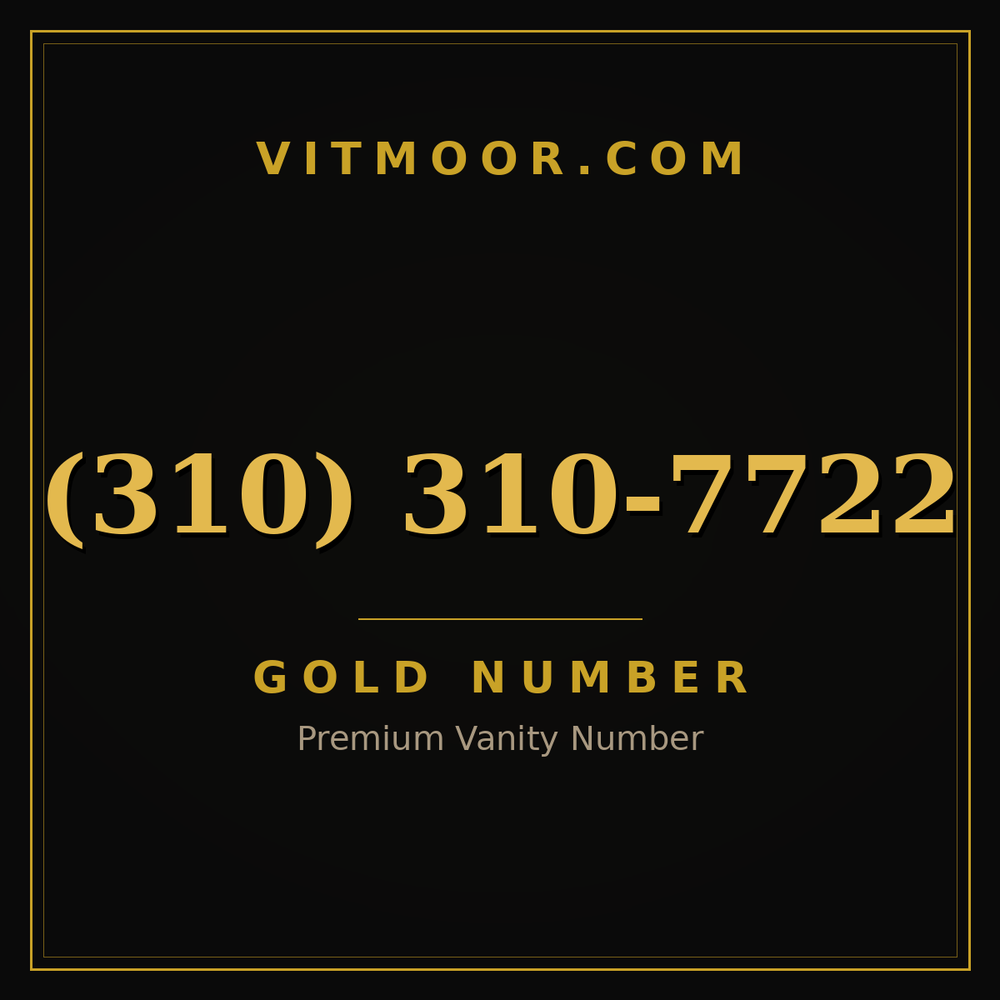 310 310-7722