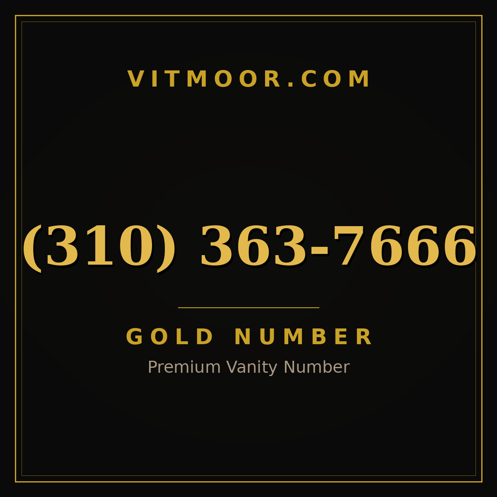 310 363-7666