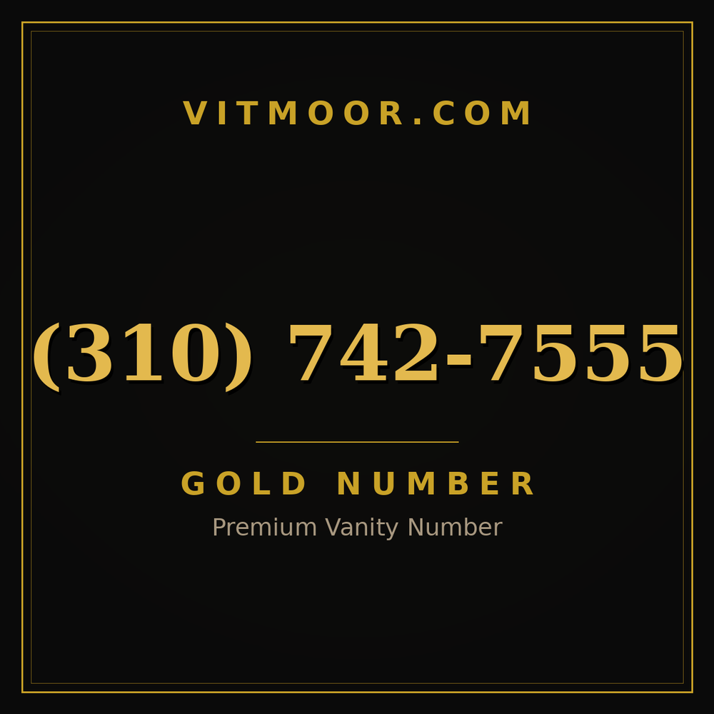 310 742-7555