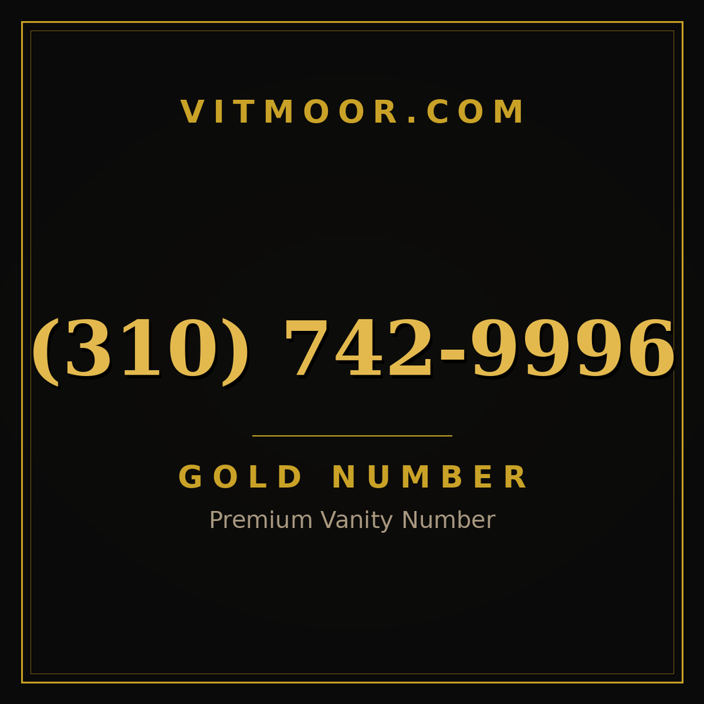 310 742-9996