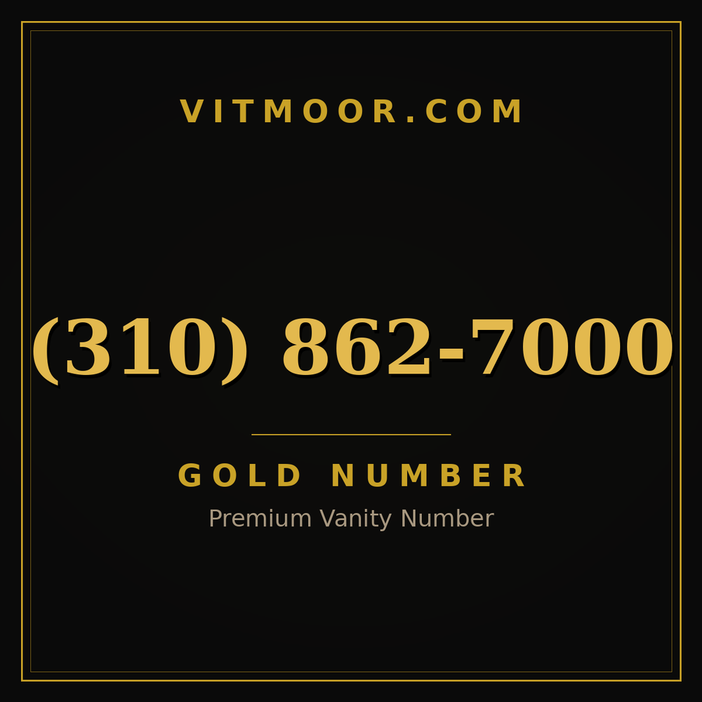 310 862-7000