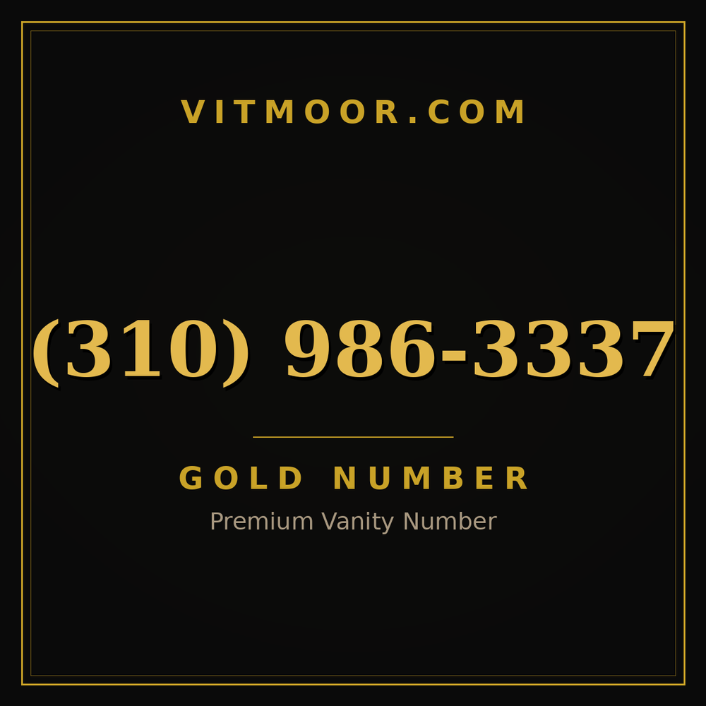 310 986-3337