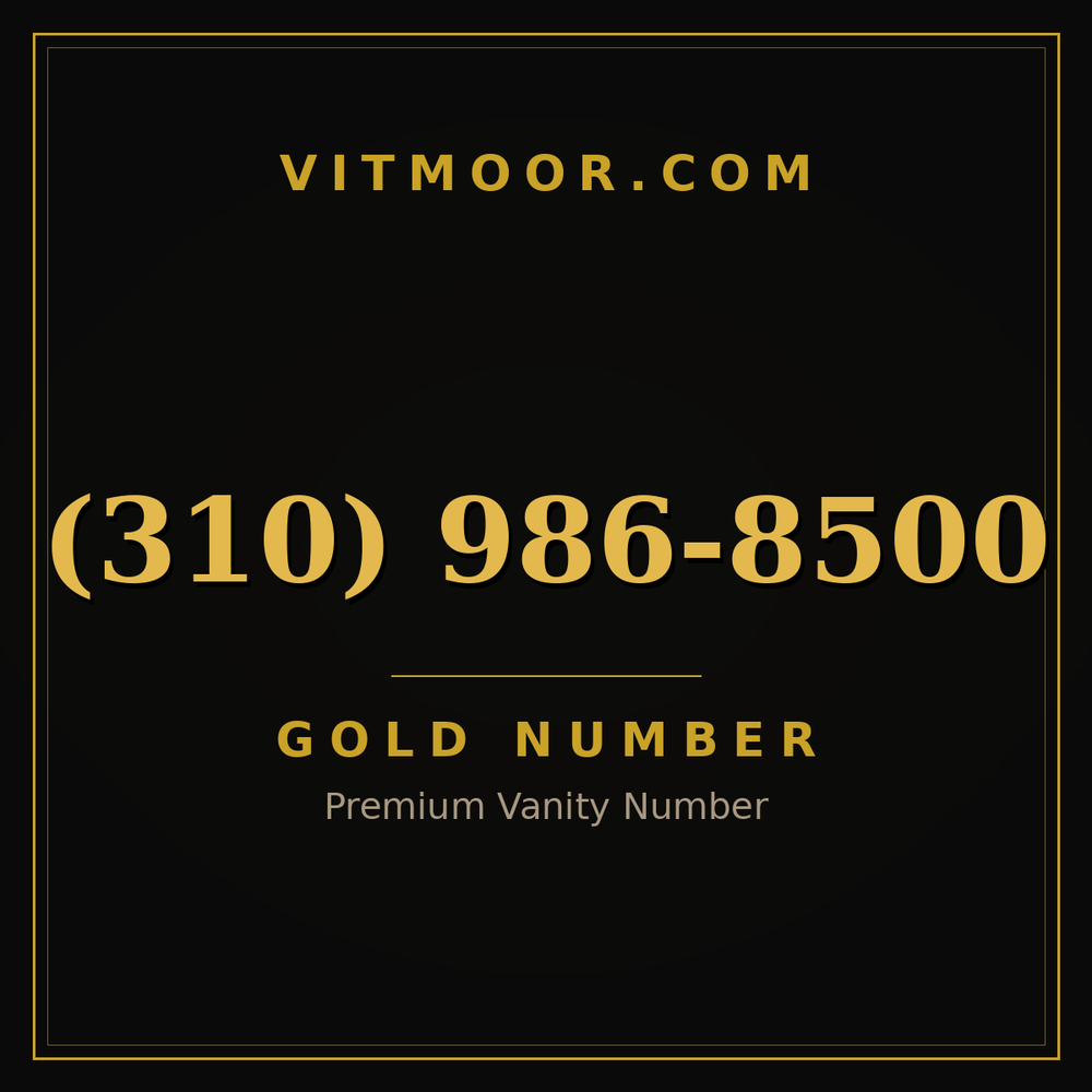 310 986-8500
