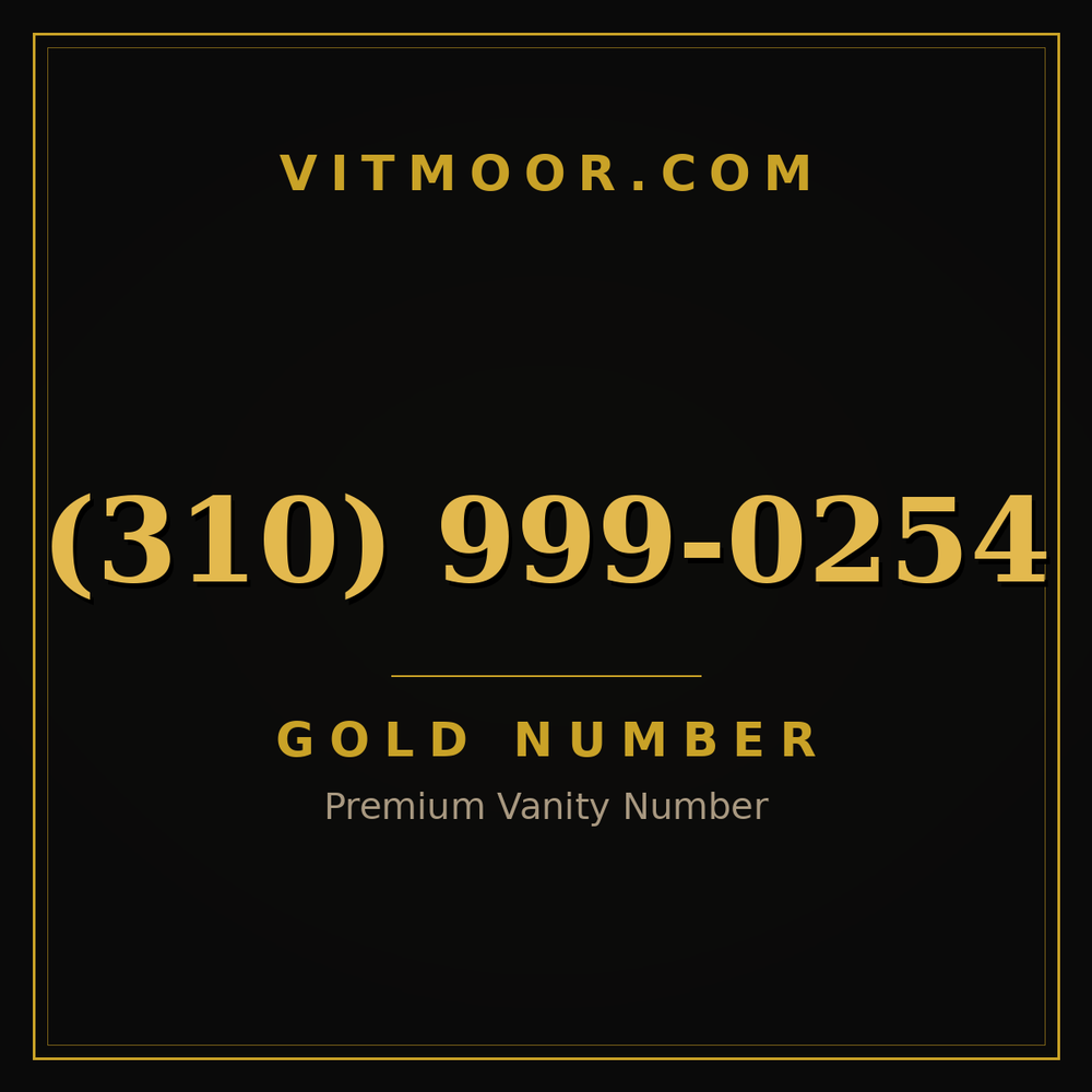 310 999-0254
