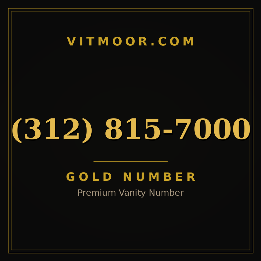 312 815-7000