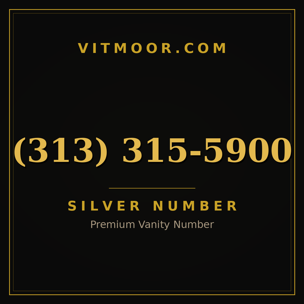 313 315-5900