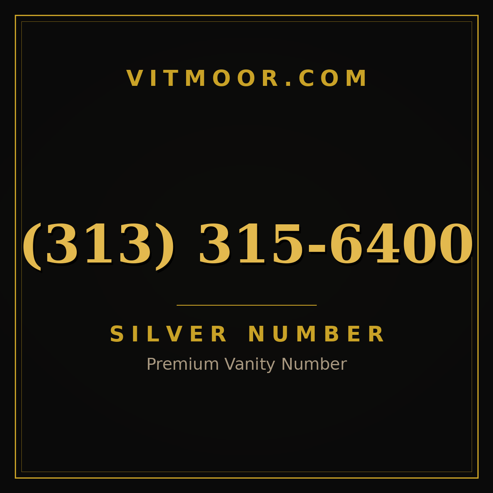 313 315-6400