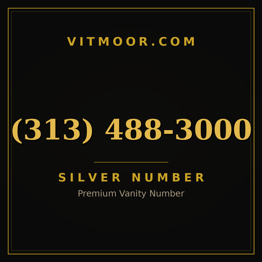 313 488-3000