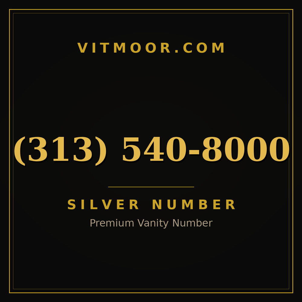 313 540-8000