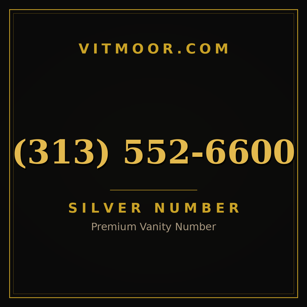 313 552-6600