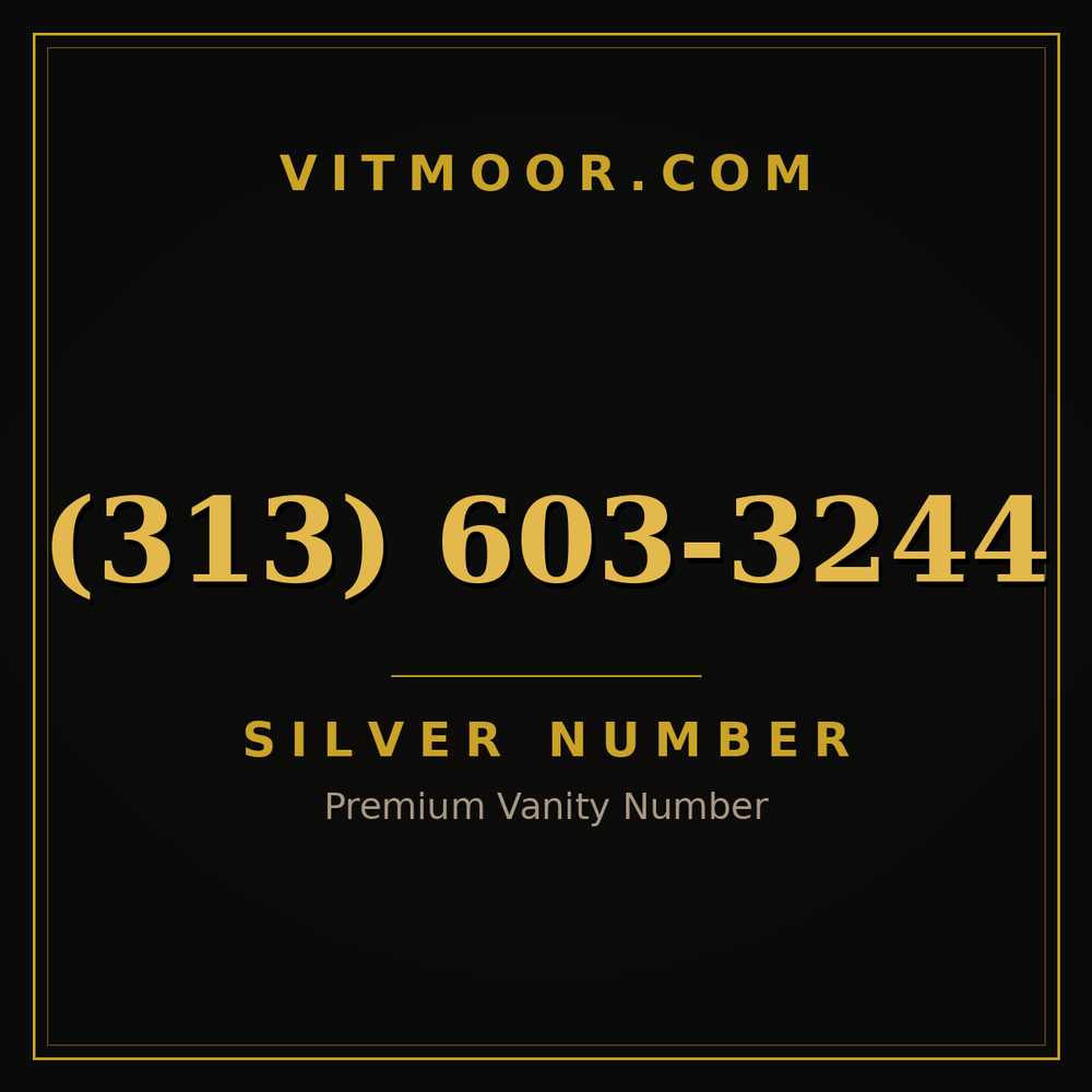 313 603-3244