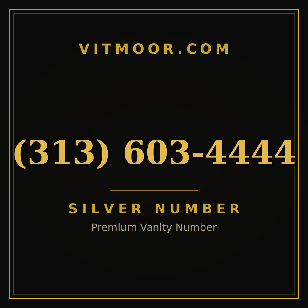 313 603-4444
