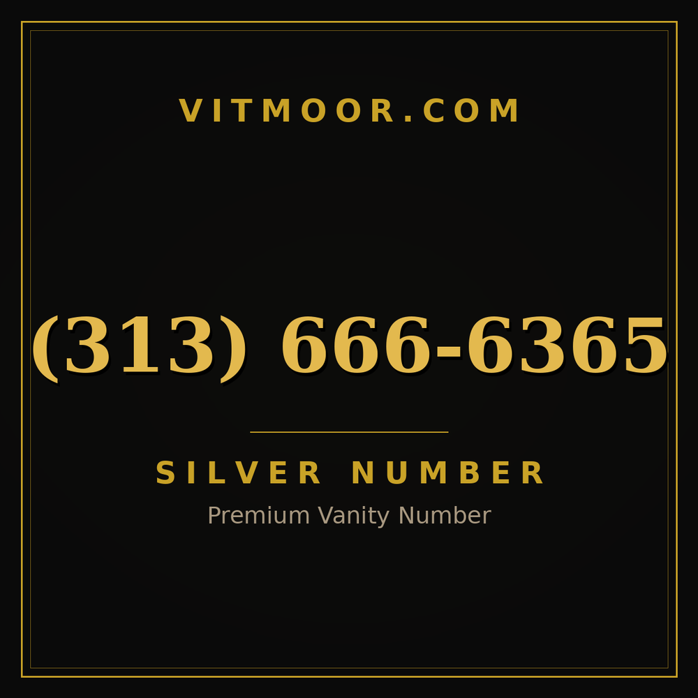 313 666-6365