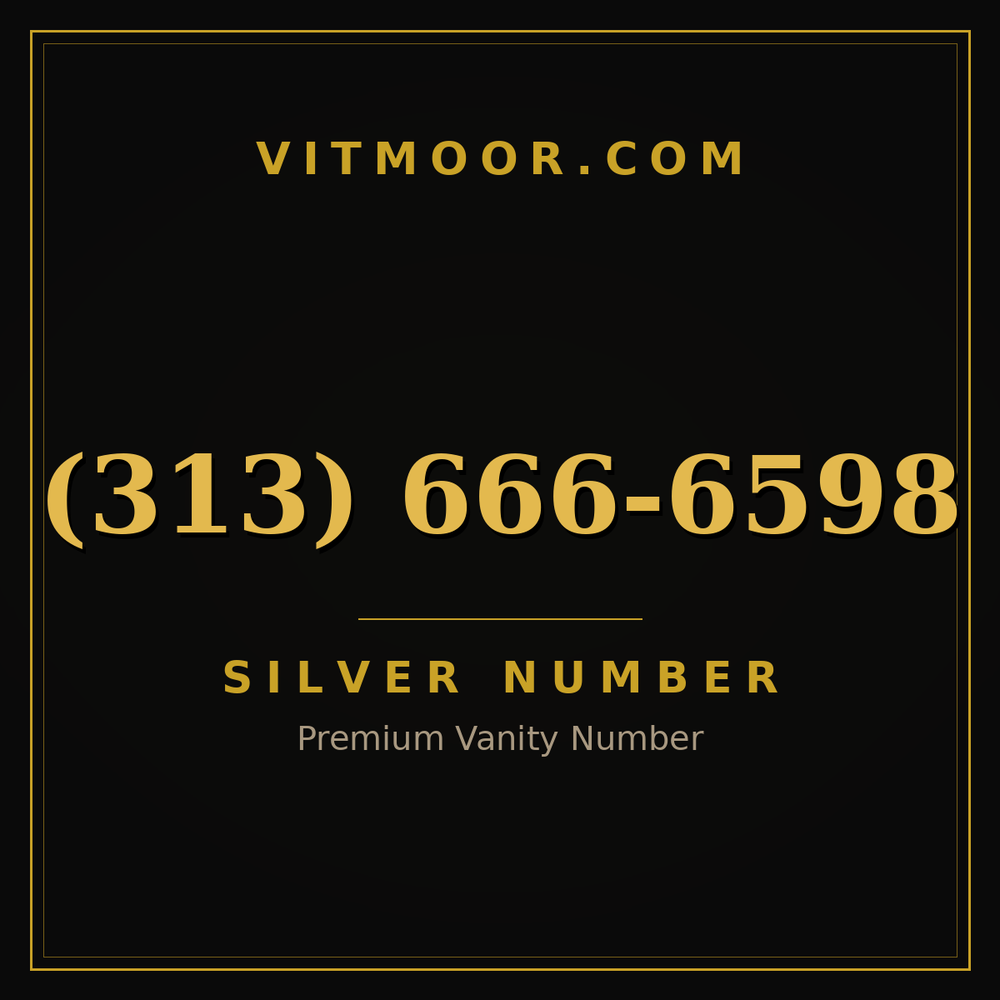 313 666-6598