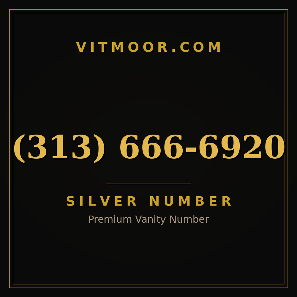 313 666-6920