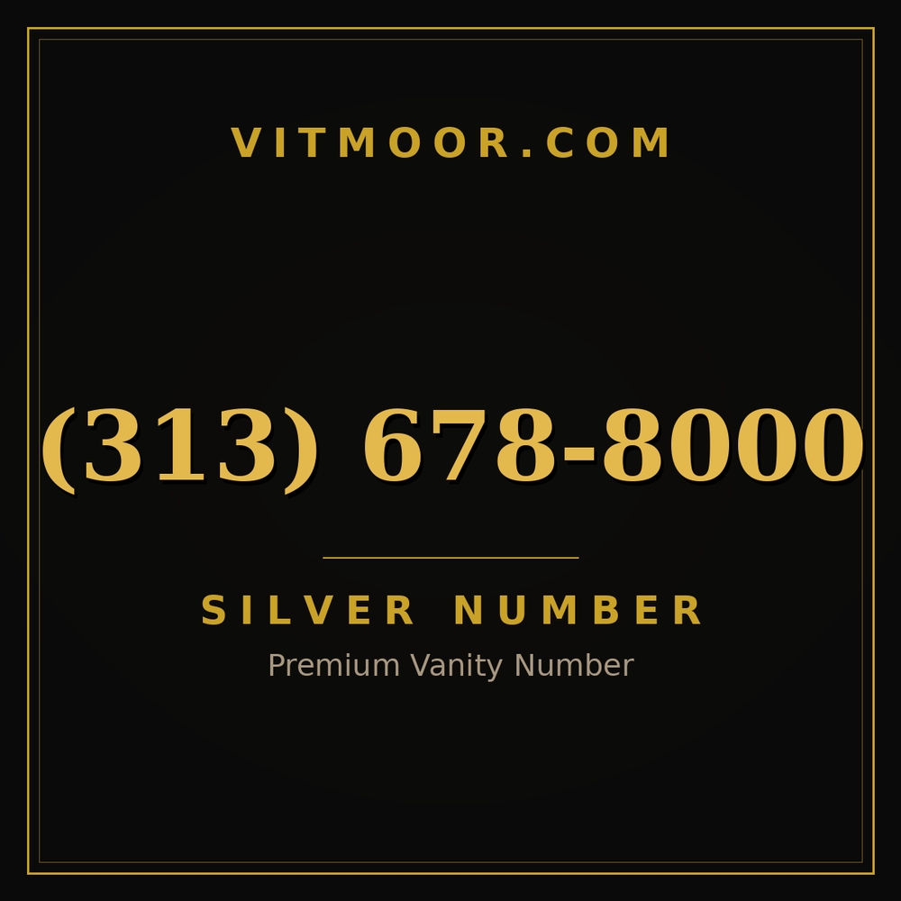 313 678-8000