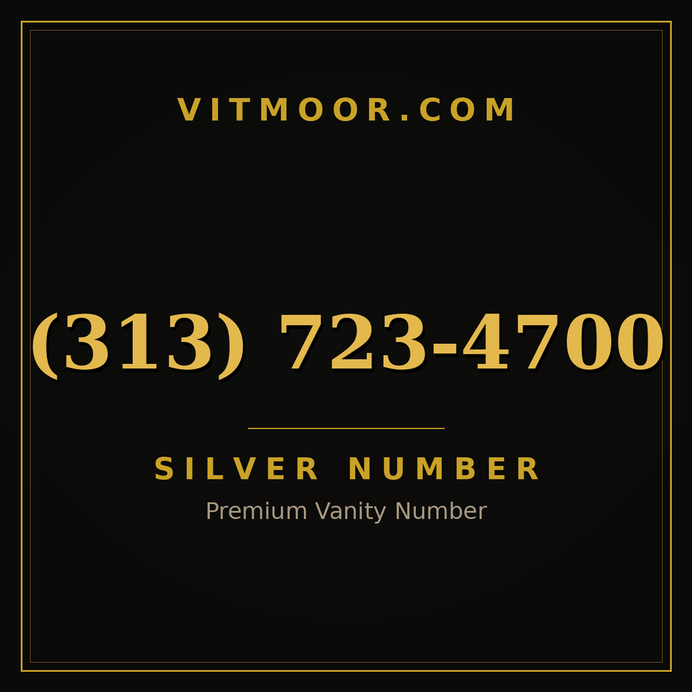313 723-4700