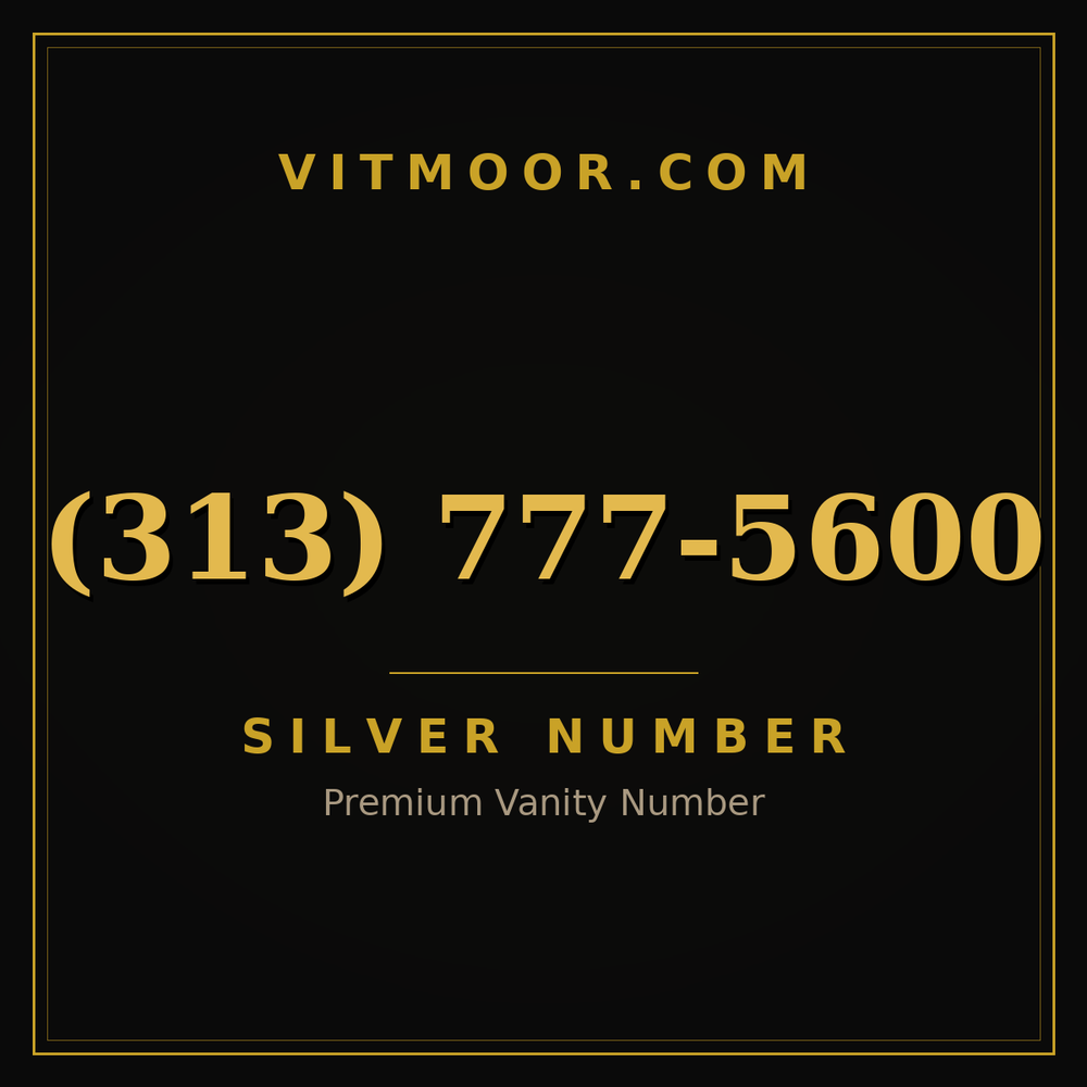 313 777-5600