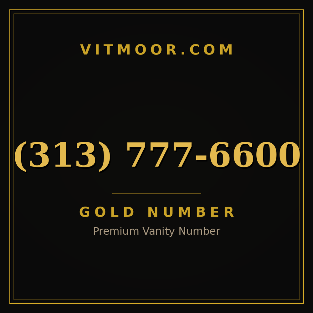 313 777-6600