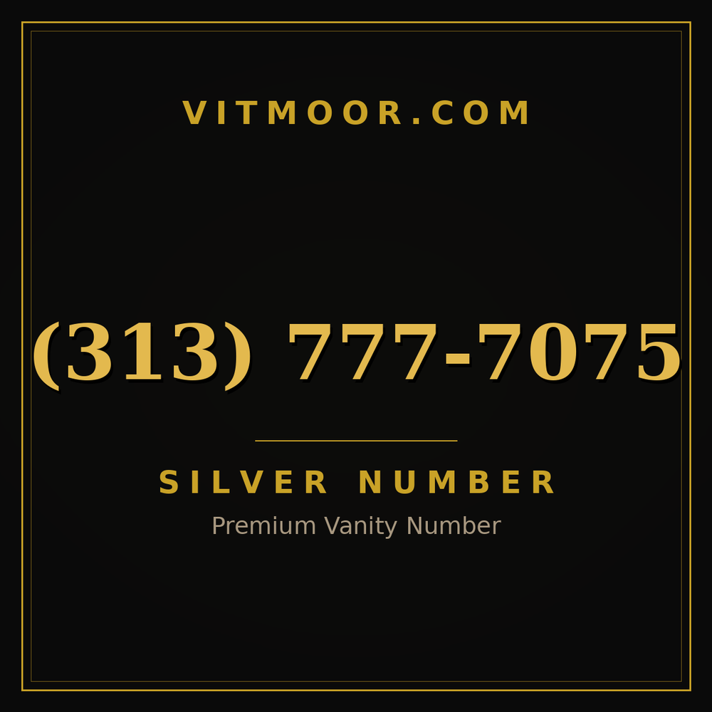 313 777-7075