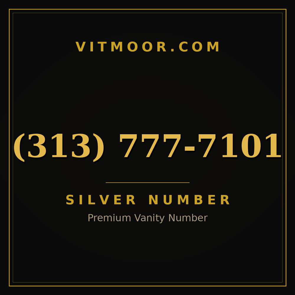 313 777-7101