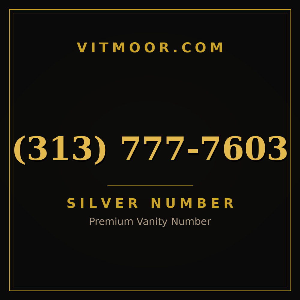 313 777-7603