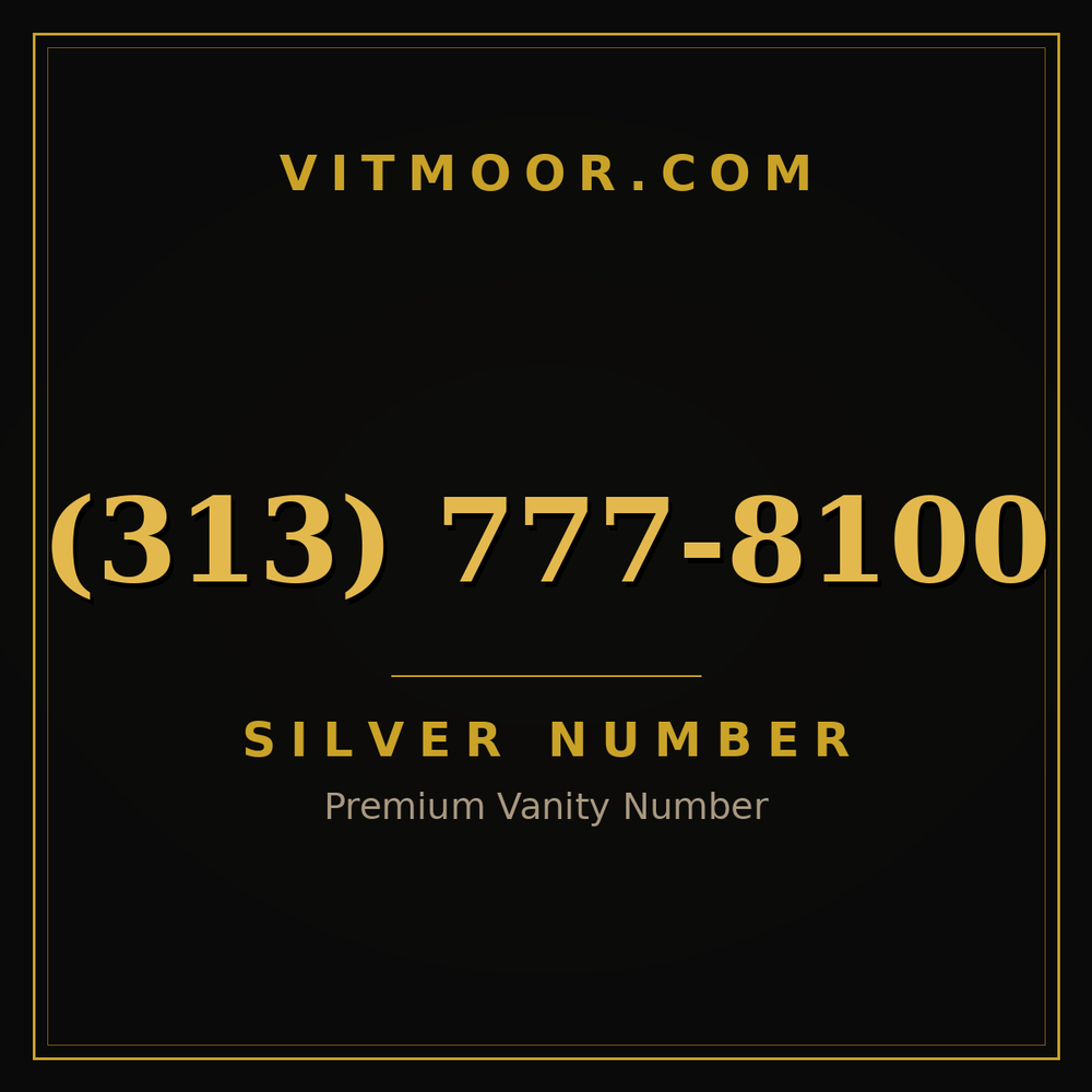 313 777-8100