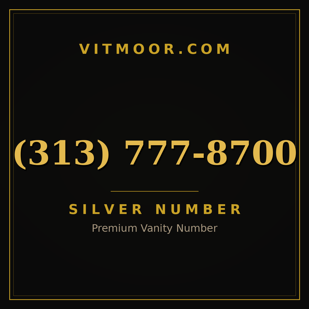 313 777-8700
