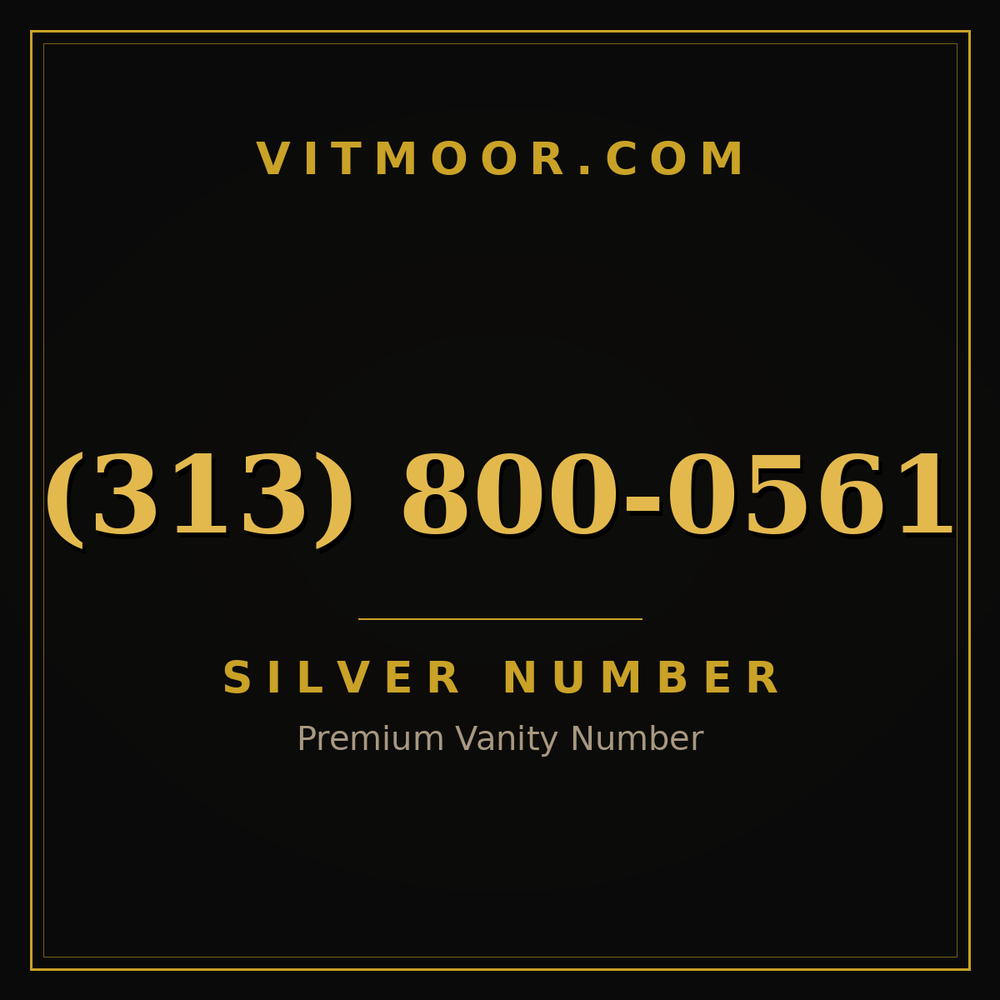 313 800-0561