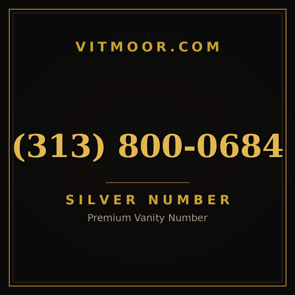 313 800-0684