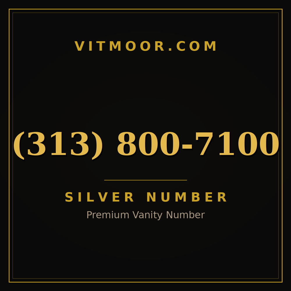 313 800-7100