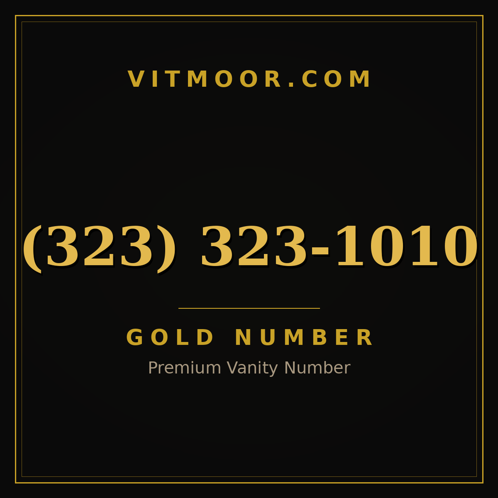 323 323-1010