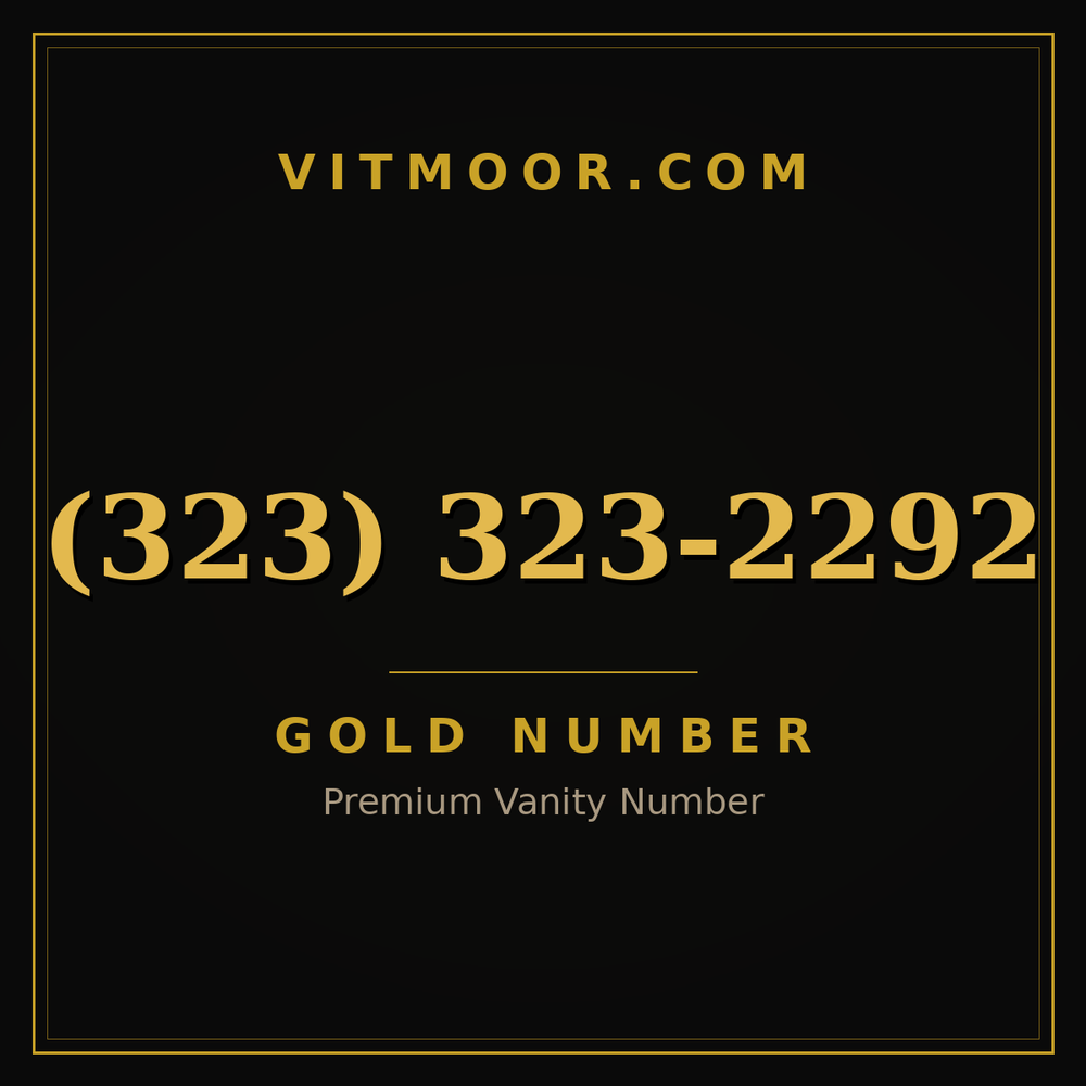 323 323-2292
