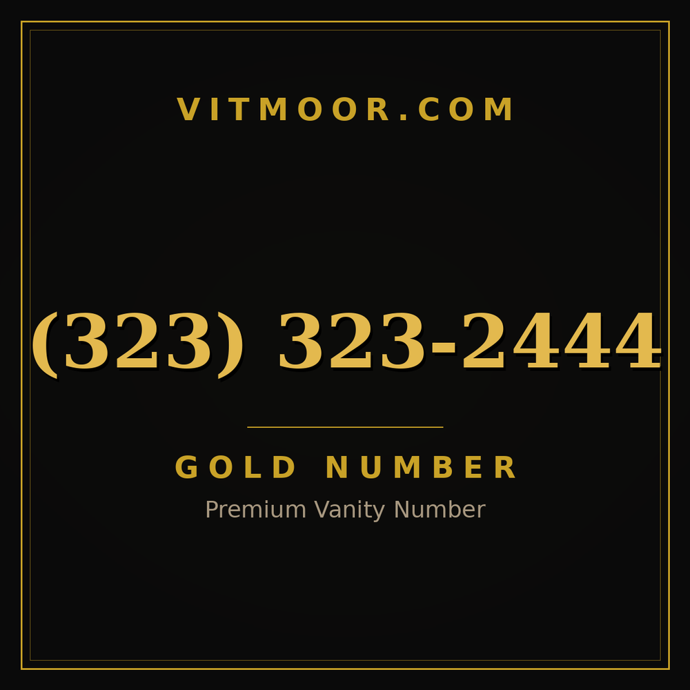 323 323-2444