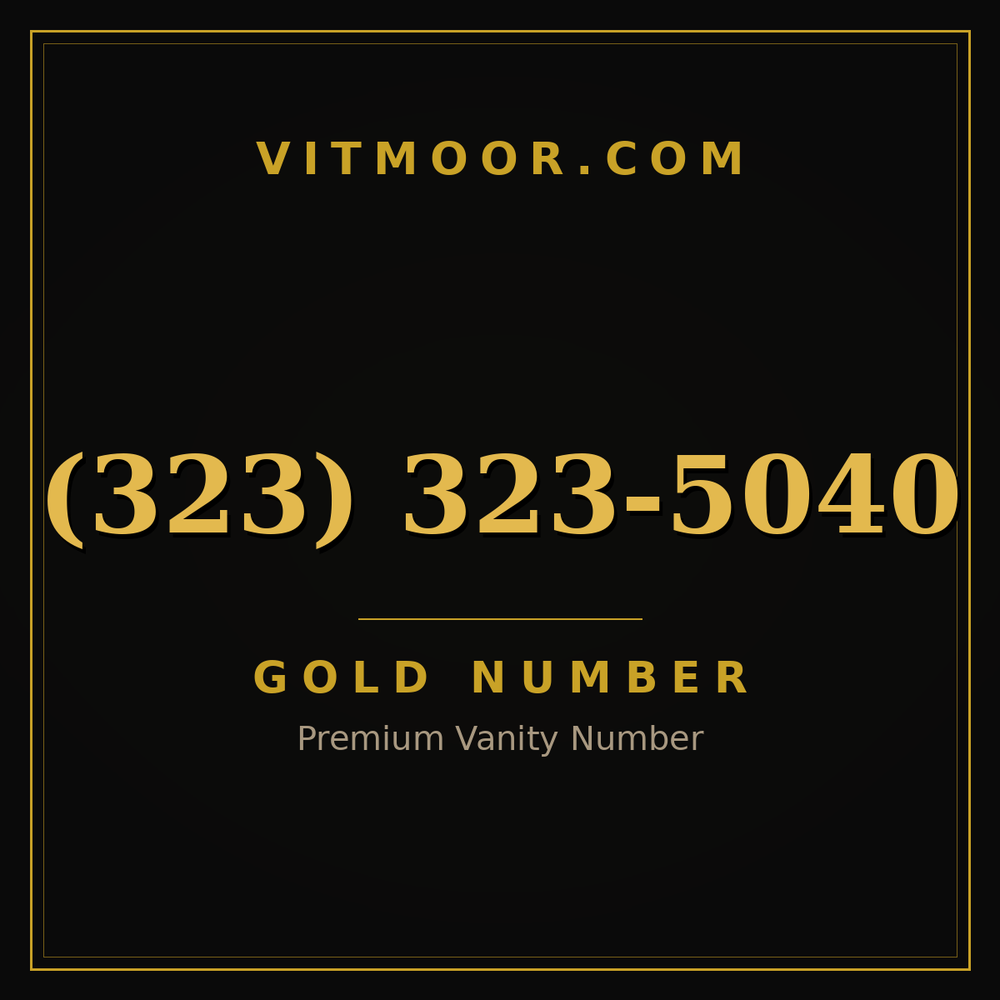 323 323-5040