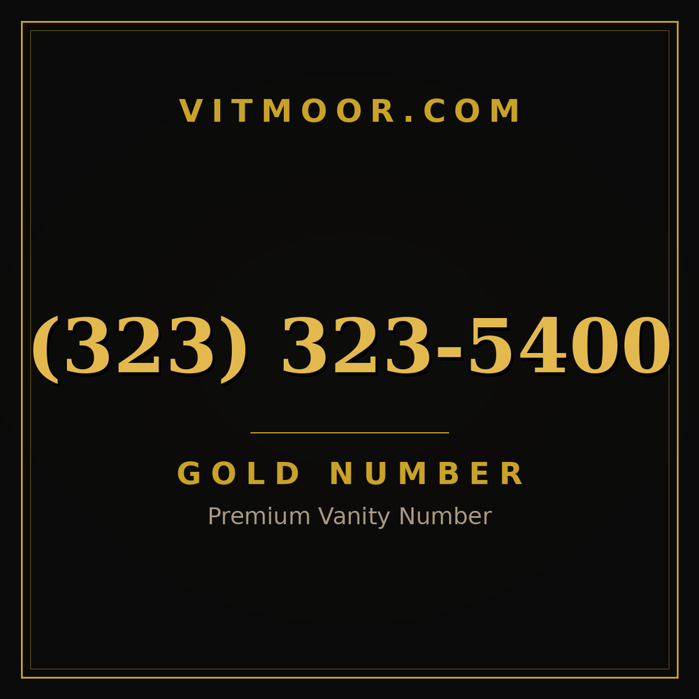 323 323-5400