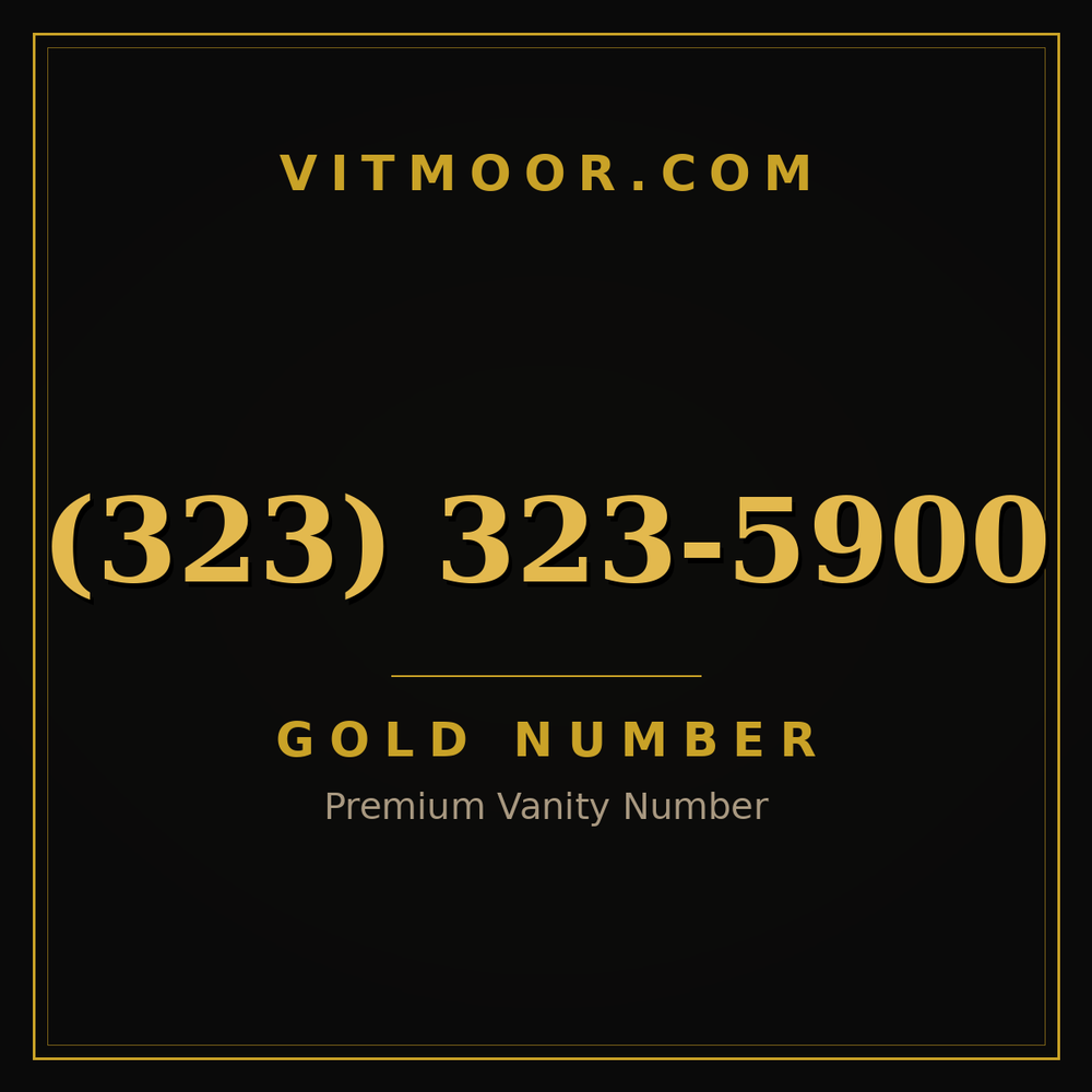 323 323-5900