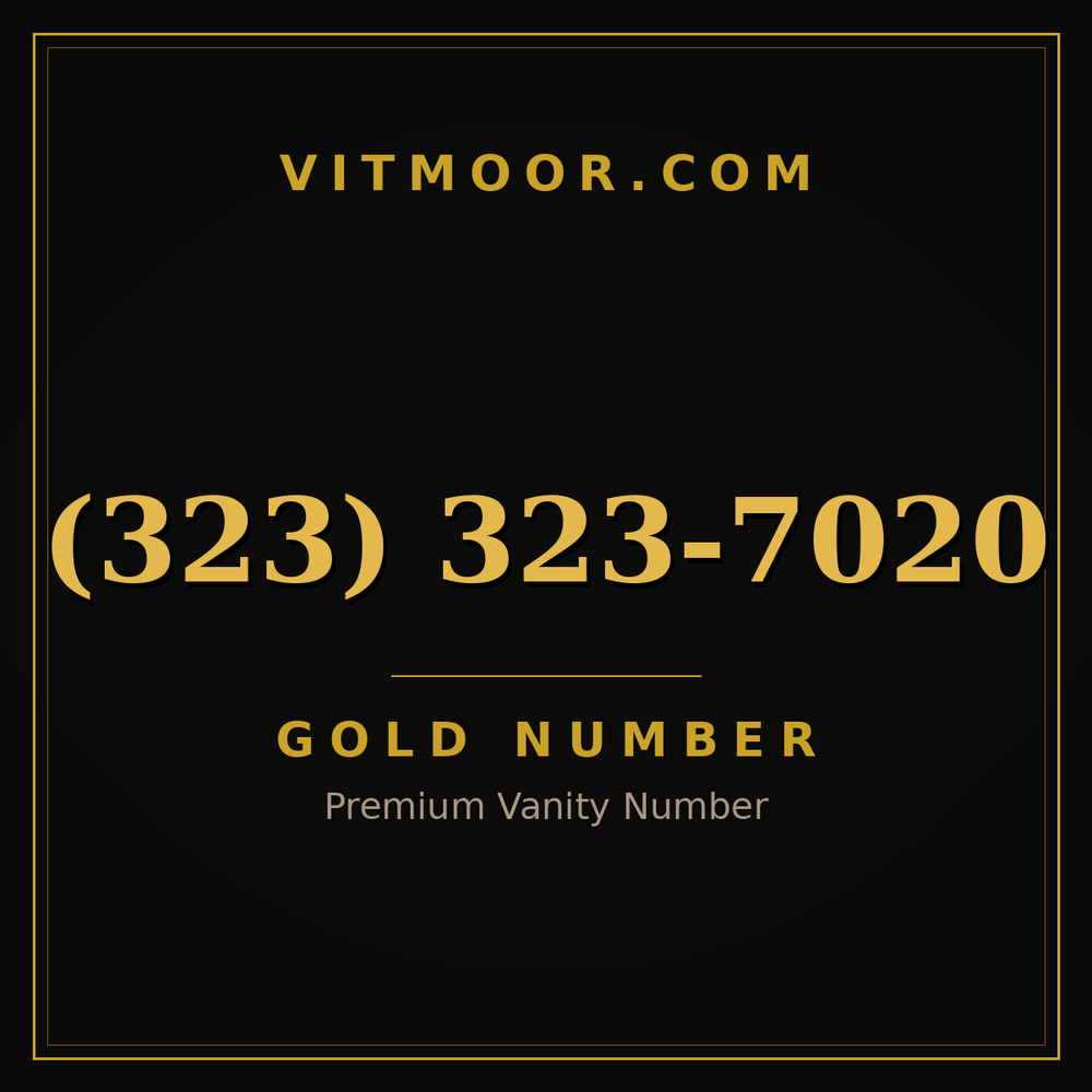 323 323-7020