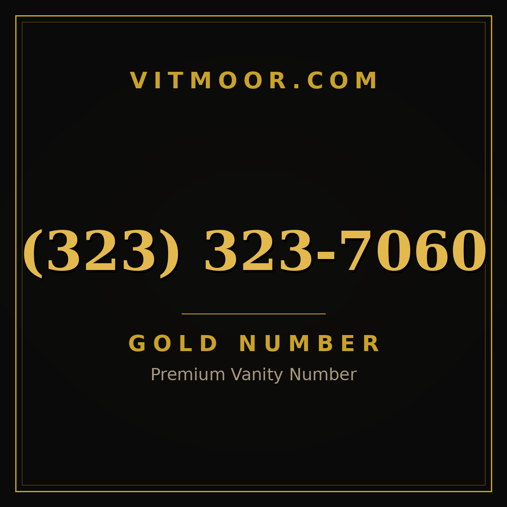 323 323-7060
