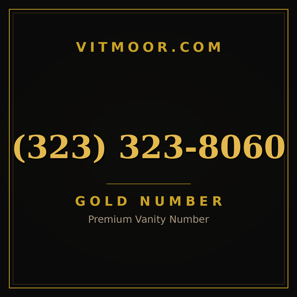 323 323-8060