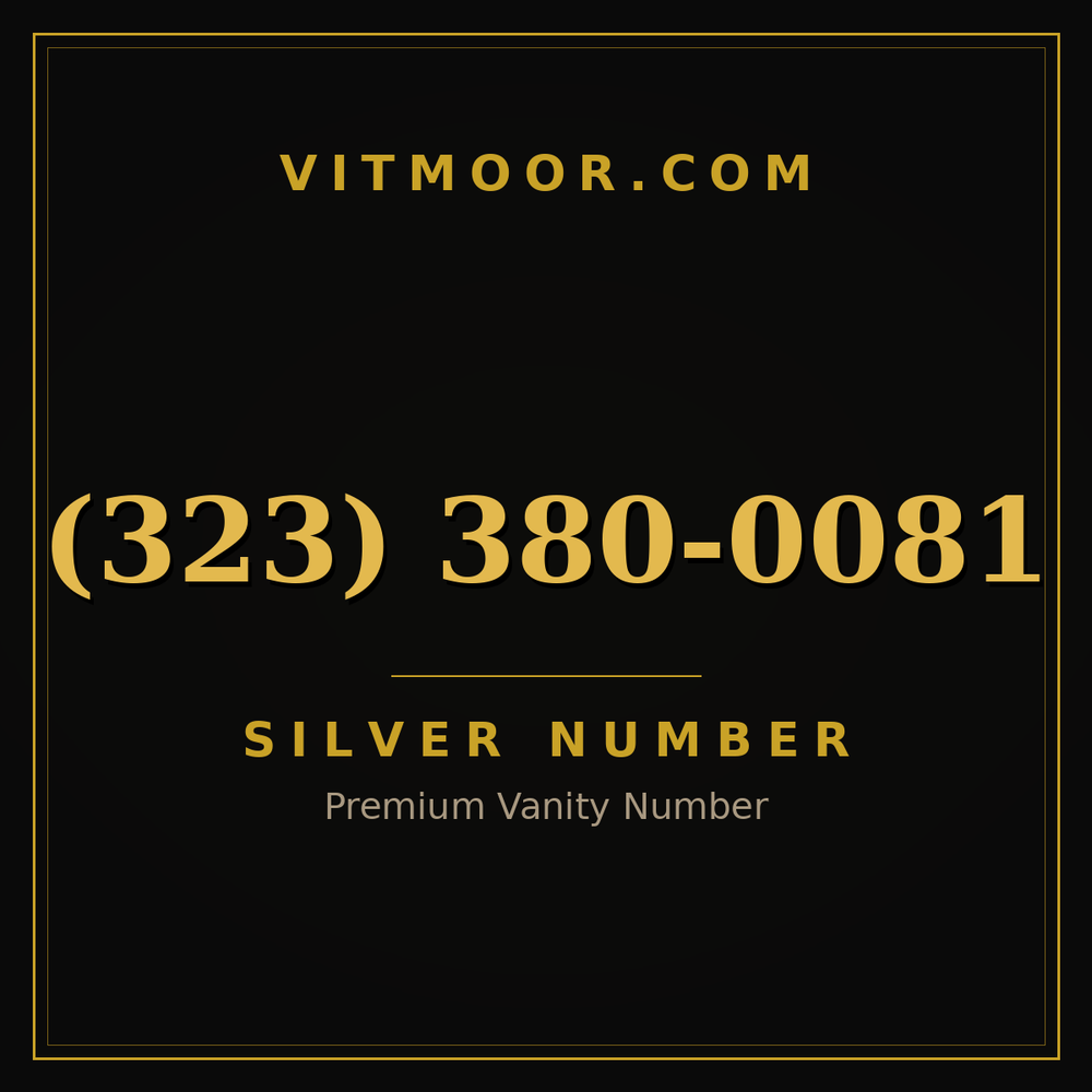 323 380-0081