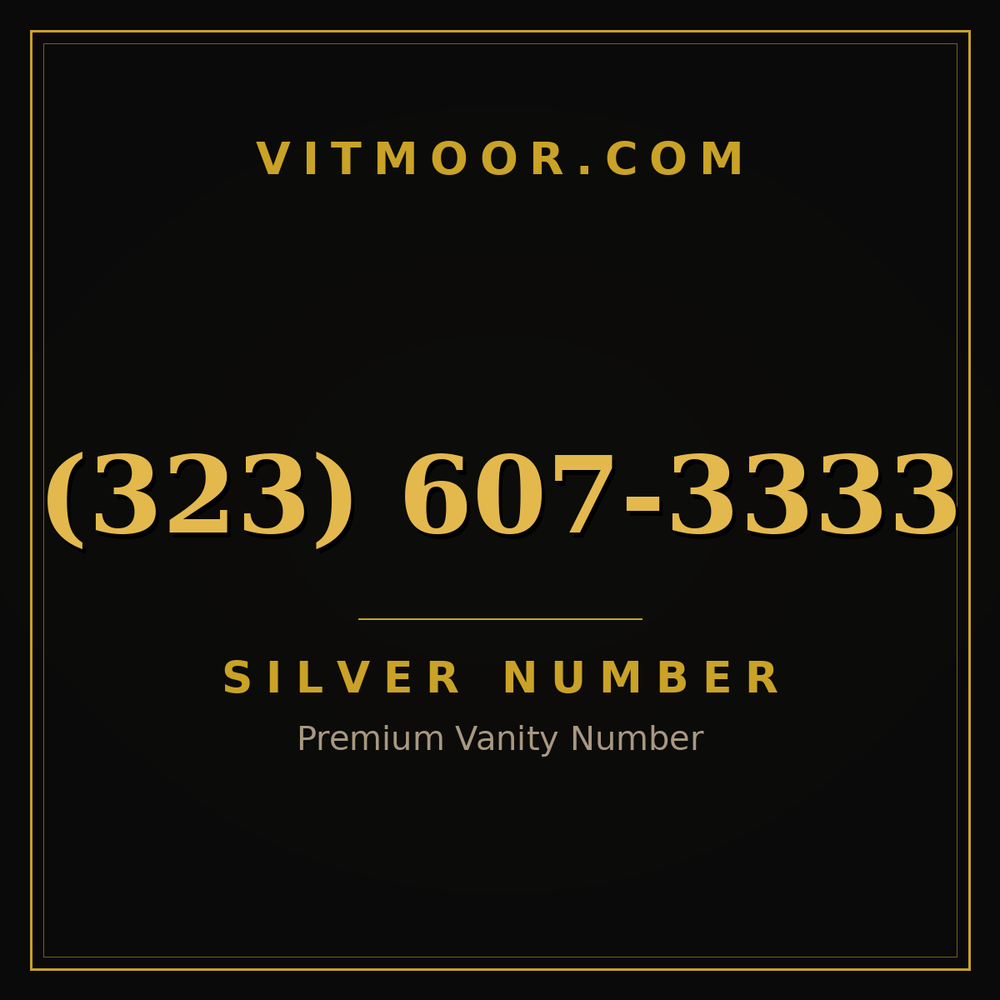 323 607-3333